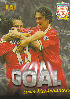 Steve Mcmanaman Liverpool 1998 Futera Fans' Selection #31
